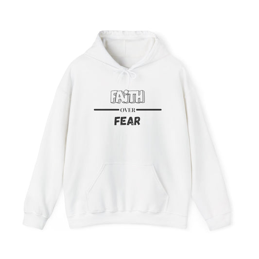 Faith Over Fear Unisex Hooded Sweatshirt